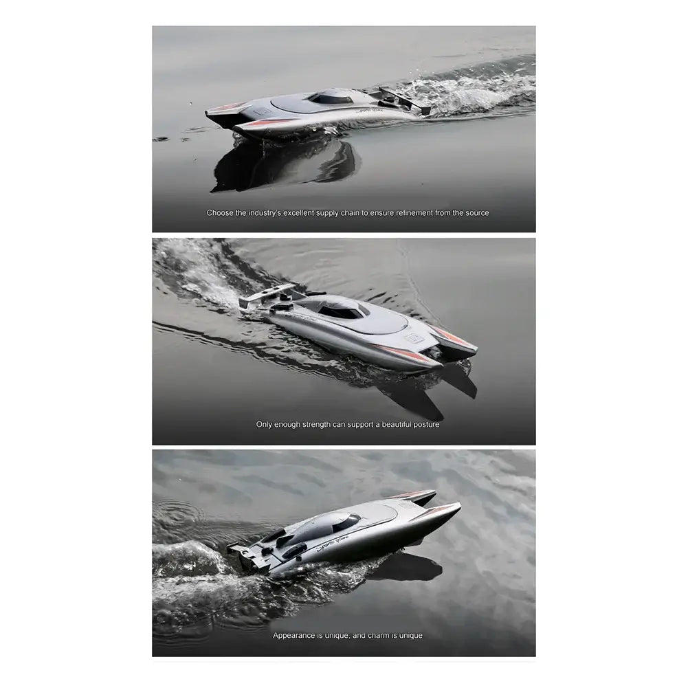 RC Racing Boat For Adults - 2.4 Ghz RC Boat High Speed Electronic