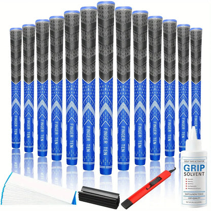 13 Golf Club Standard Grips/Medium Corded Rubber Multi-Purpose Sportsman Specialty Products