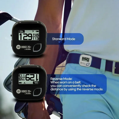 Talking GPS Rangefinder, Clip on Hat Golf Navigation Sportsman Specialty Products