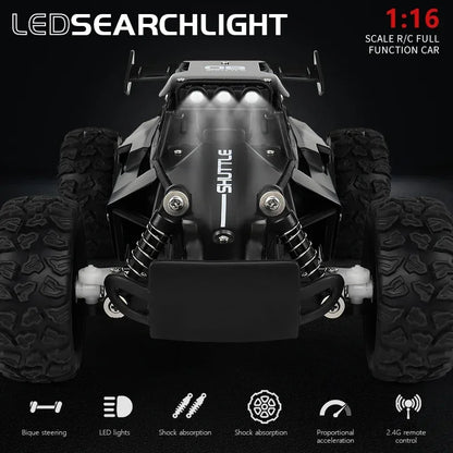 RC Car 2.4Gh Model With LED Lights 2WD High Speed
