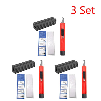 3Pcs Golf Club Grip Repair Kit Tape Strips Golf Grip Removal Tool Sportsman Specialty Products
