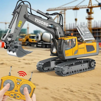 Remote Control Excavator Dump Truck Bulldozer Sportsman Specialty Products