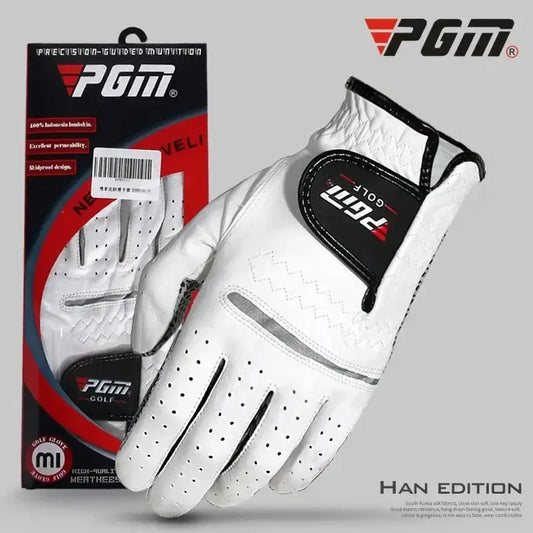 PGM Golf Gloves,Men’s Left Right Hand Soft Breathable Sheepskin