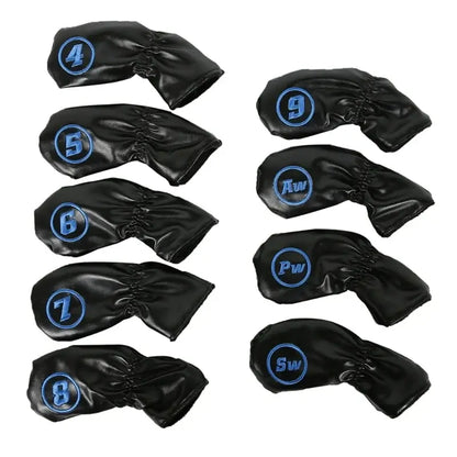 Golfs Iron Cover Iron Head Cover Golfs Head Cover Color PU Leathers Sportsman Specialty Products
