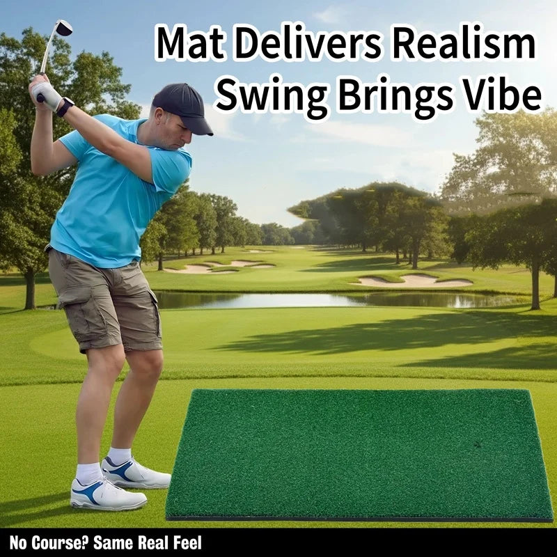 Golf Swing Practice Mat Outdoor / Indoor Hitting Pad