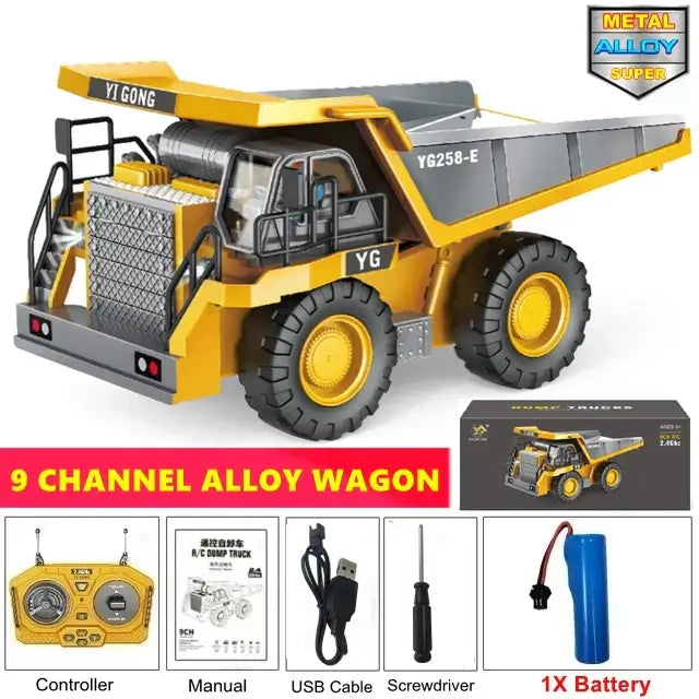4WD Remote Control Excavator Construction