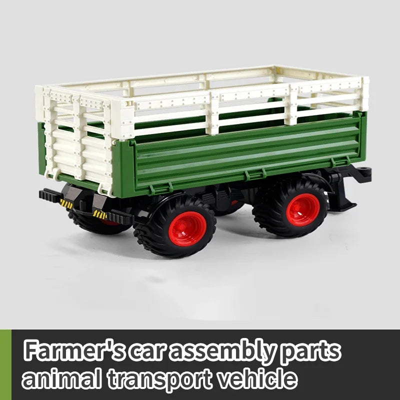 RC Tractors Trailer 2.4G Radio Controlled Farm Ca