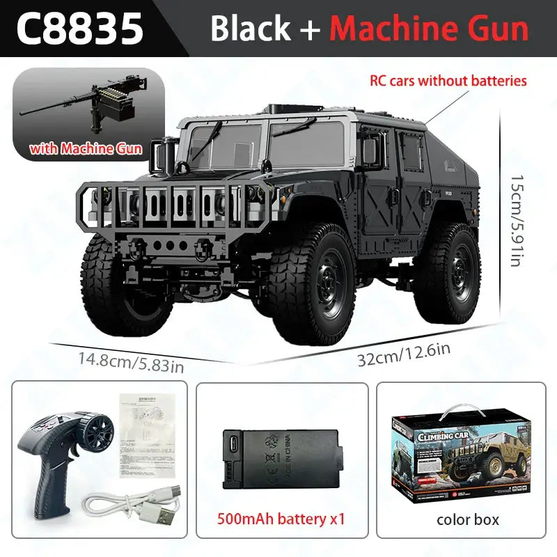 RC Car Simulation 4x4 All-terrain Off-road C8835 1:14 Sportsman Specialty Products