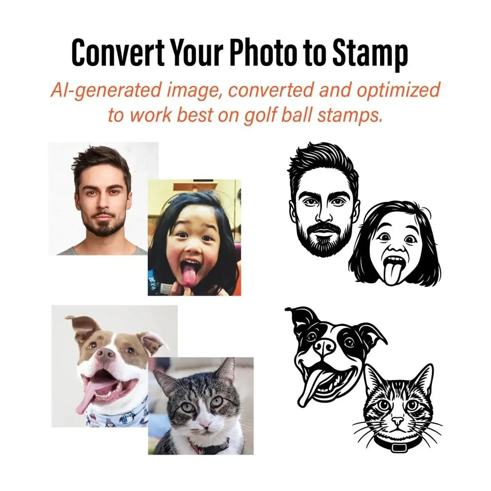 Custom Golf Ball Stamp Personalized Photo Pet Face Logo Stamper # Custom Golf Ball Stamp Personalized Photo Pet Face Logo Stamper Elevate your golf game with a custom stamp designed to mark every ball with your unique identity. This personalized golf ball