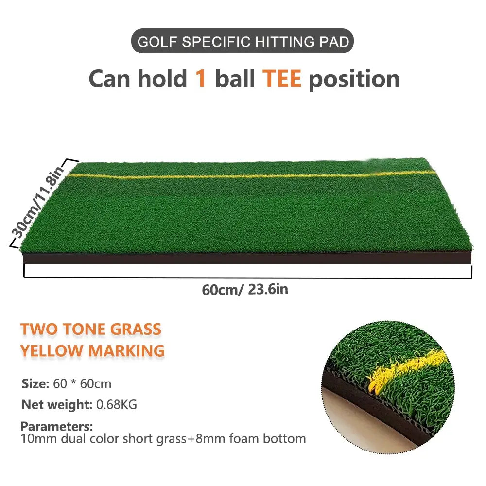 Golf Hitting Mat Indoor Outdoor Golf Training Aids