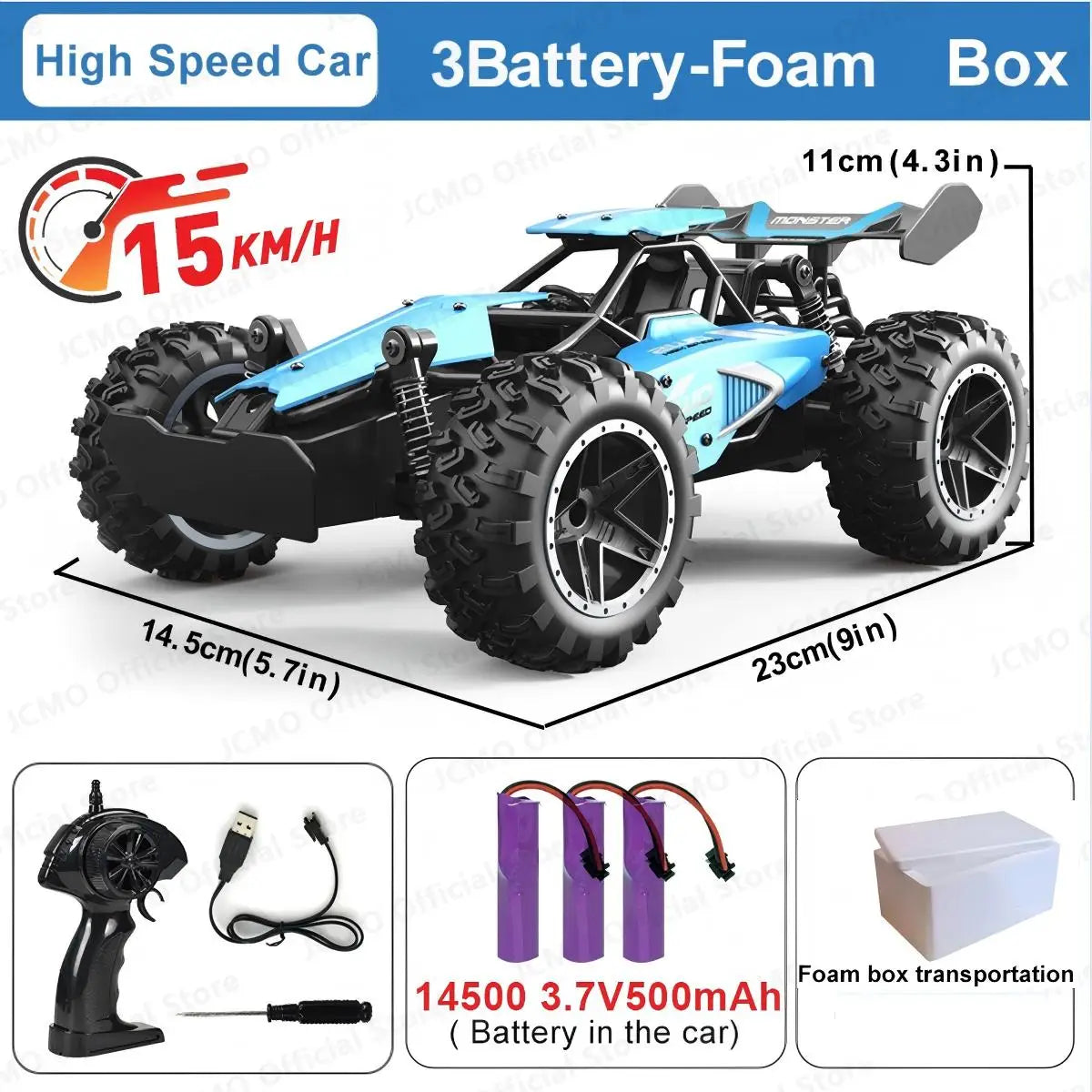 RC Car 1:16 Model With LED Lights