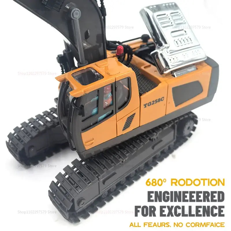 Off Road Excavator Dump Truck Kids Remote Control Car Toys Sportsman Specialty Products