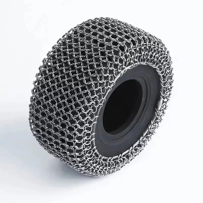 JDM 198 Loader Snow Chains for 1/14 ZW370 RC Hydraulic Loader