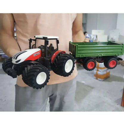 RC Tractors Trailer 2.4G Radio Controlled Farm Ca
