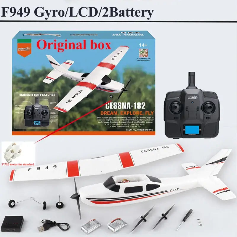 WLtoys F949 2.4G 3D6G 3Ch RC Airplane Fixed Wing Plane