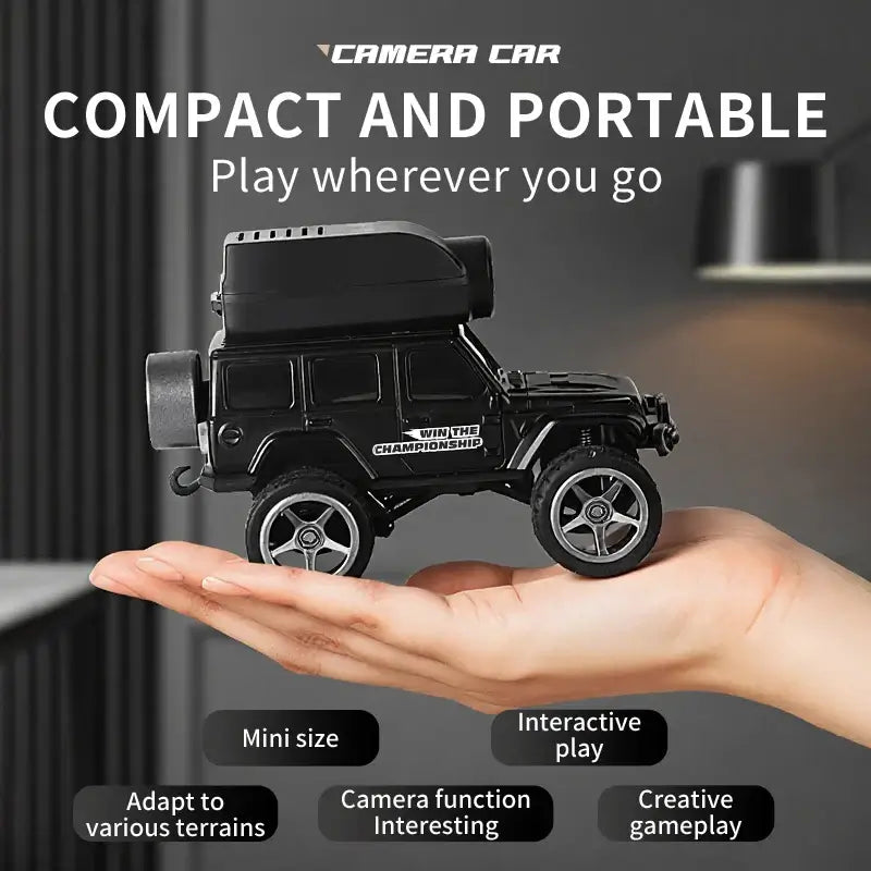RC Mini Video Car With LED Light Climbing Alloy Sportsman Specialty Products