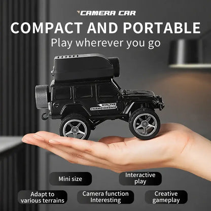 RC Mini Video Car With LED Light Climbing Alloy Sportsman Specialty Products