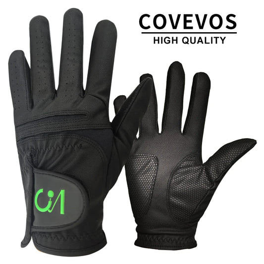 all weather golf gloves high performance black left/right for superior grip and control in any weather conditions