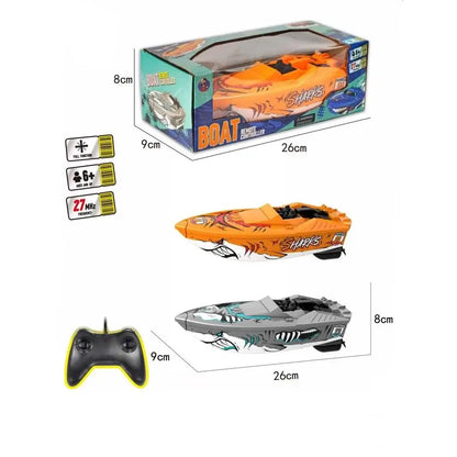 Mini RC Boat High-Speed Remote Control Boats Sportsman Specialty Products