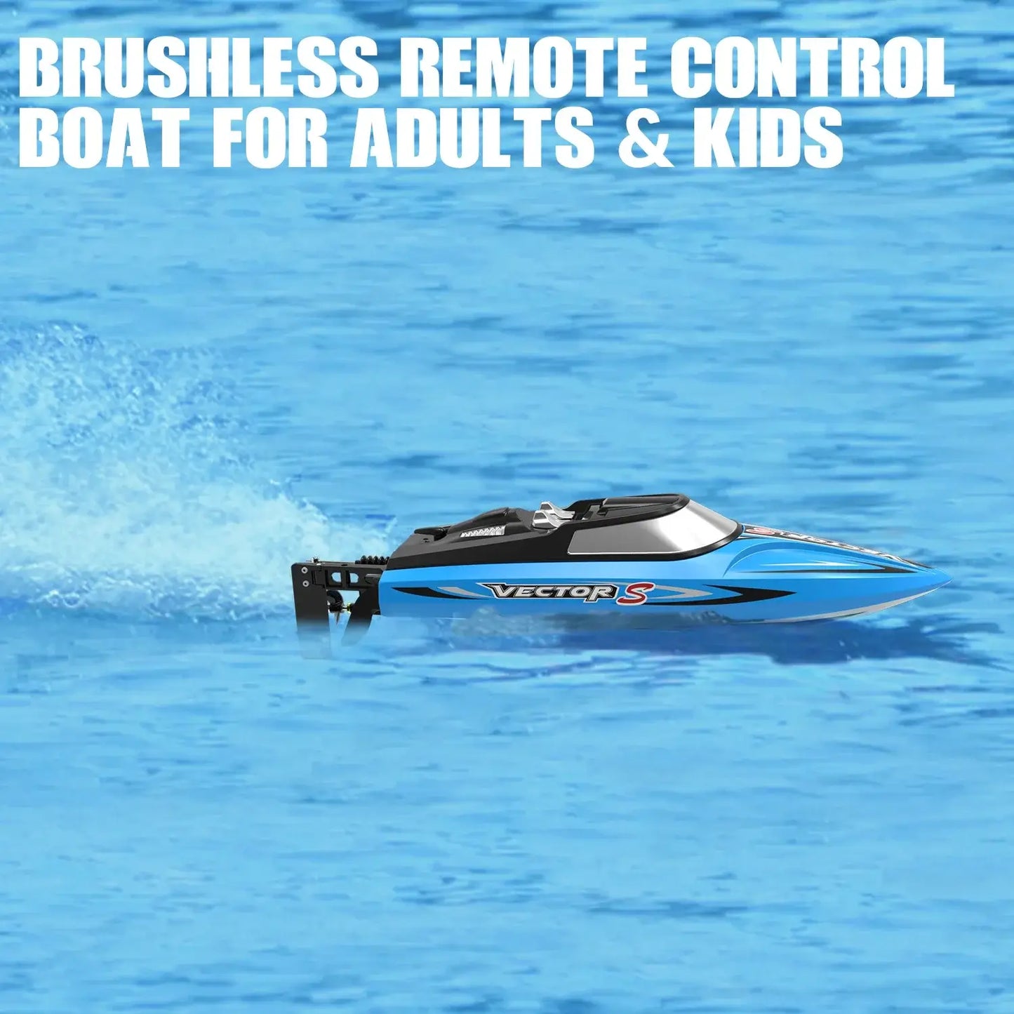 VOLANTEXRC RC Boat Racing High Speed Boat Control 2.4GHZ 48kmhExperience high-performance RC boating with the VOLANTEXRC Racing Boat, engineered for speed enthusiasts and competitive pilots. This 2.4GHz remote-controlled vessel delivers impressive 48 km/h