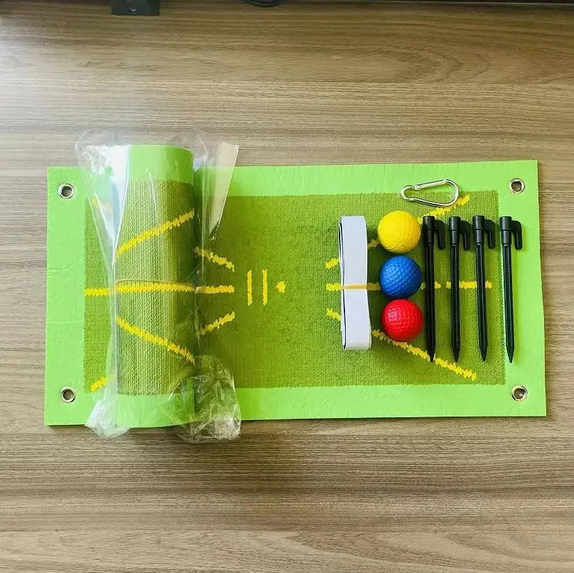 Golf Auxiliary Training Mat for Swing Correction Training