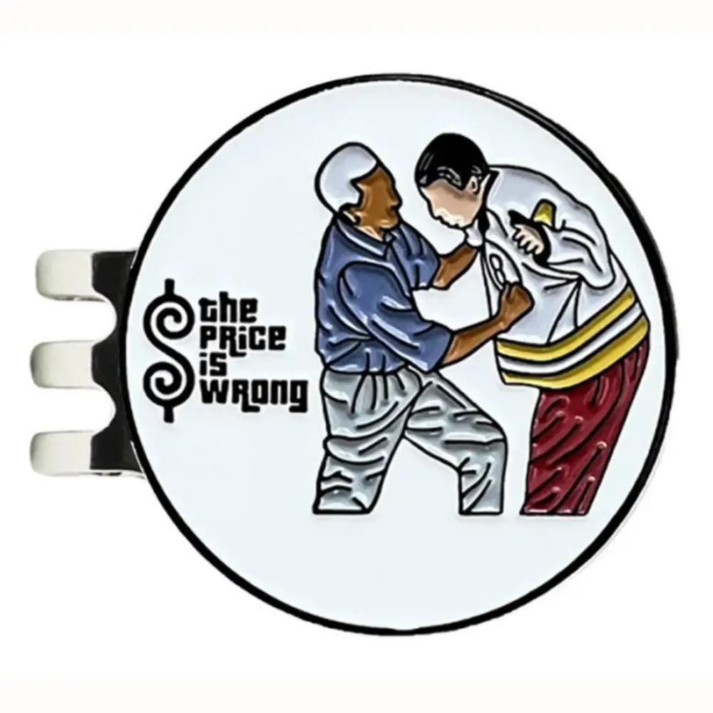 New stock golf hat clip with fun Happy Gilmore ball mark Sportsman Specialty Products