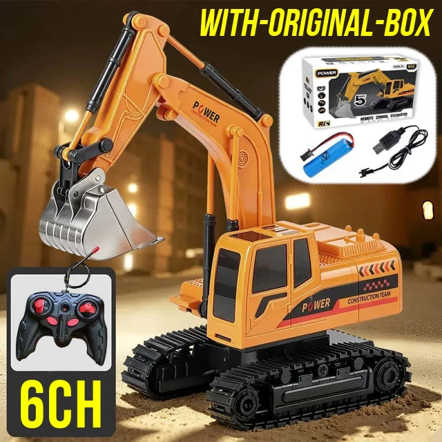 RC Excavator 2.4Ghz 6 Channel 1:24 RC Engineering