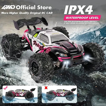 Super Brushless 80KM or 50KM/H 4WD RC Car With LED Sportsman Specialty Products