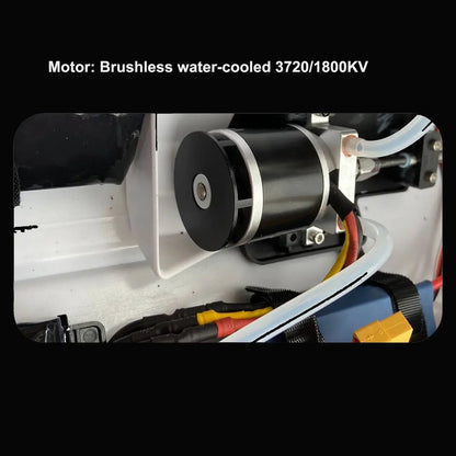 31.5" Large Remote Control Boat for Adults 798-4P Pro Brushless Speedboat 80km/h+ , Two 5200 mAh Battery for Power at Same time, Sportsman Specialty Products