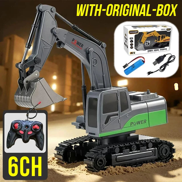 RC Excavator 2.4Ghz 6 Channel 1:24 RC Engineering