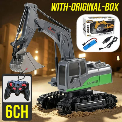 RC Excavator 2.4Ghz 6 Channel 1:24 RC Engineering