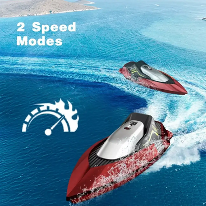 4DRC S5 RC Boat for Pools and Lakes, 2.4 GHz 20+ MPH Racing Boats, Sportsman Specialty Products