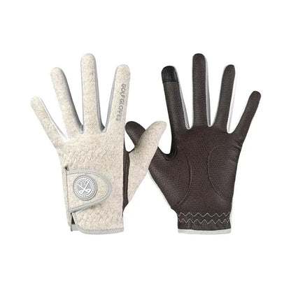 Winter Windproof Warm Golf Gloves for Women Golf Mittens# Winter Windproof Warm Golf Gloves for Women Engineered for cold-weather performance on the course, these women's golf gloves combine windproof protection with thermal insulation to maintain grip an