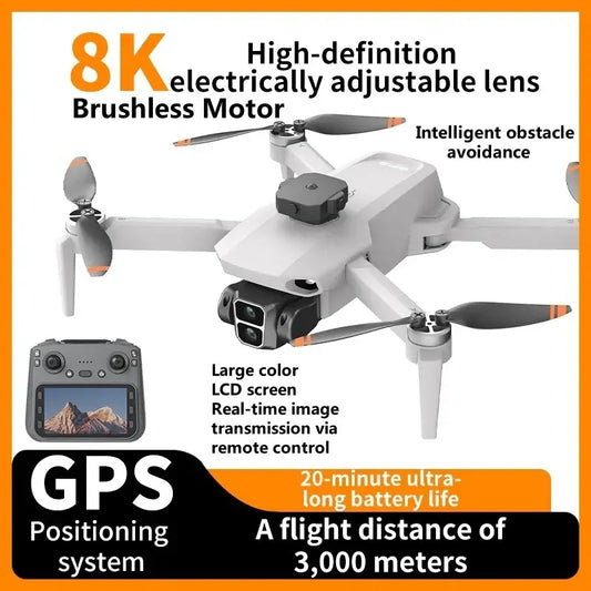 8K ESC Camera Obstacle Avoidance GPS Auto Return Sportsman Specialty Products