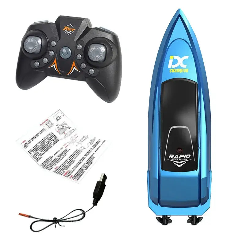 mini RC boat for kids Electric Speedboat Summer Water Play