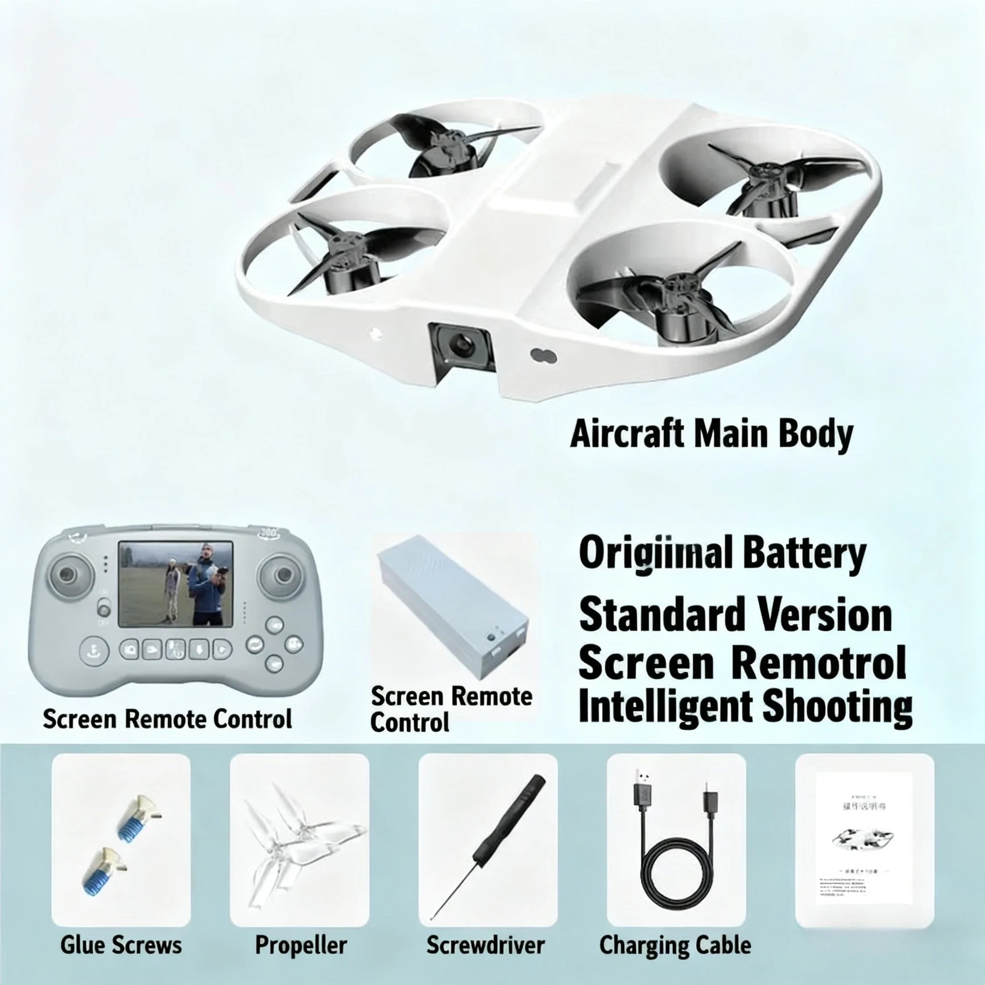 2026 Mini Thin Drone GPS Airmax Neo aircraft main body with remote control and accessories
