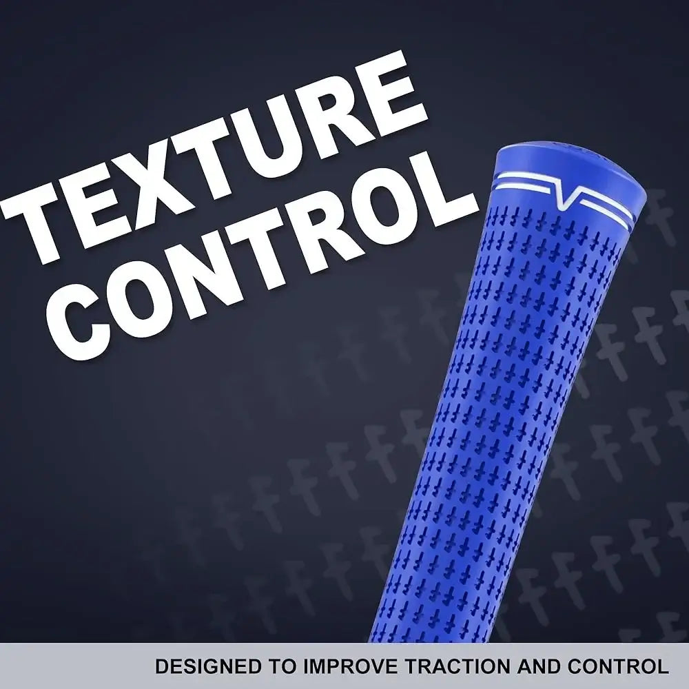 Golf Club Grips Standard Midsize Rubber Material Shock Absorption Anti Slip Sportsman Specialty Products