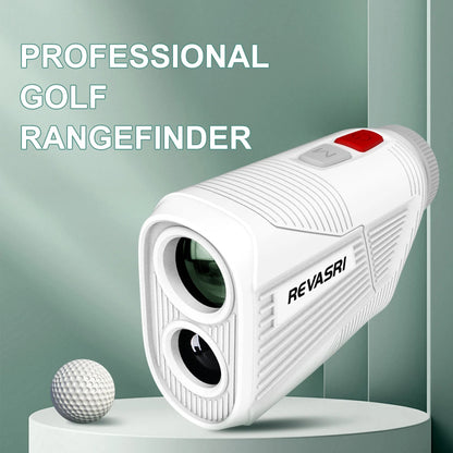REVASRI New 1300 Yards Professional Golf Rangefinder with Flag