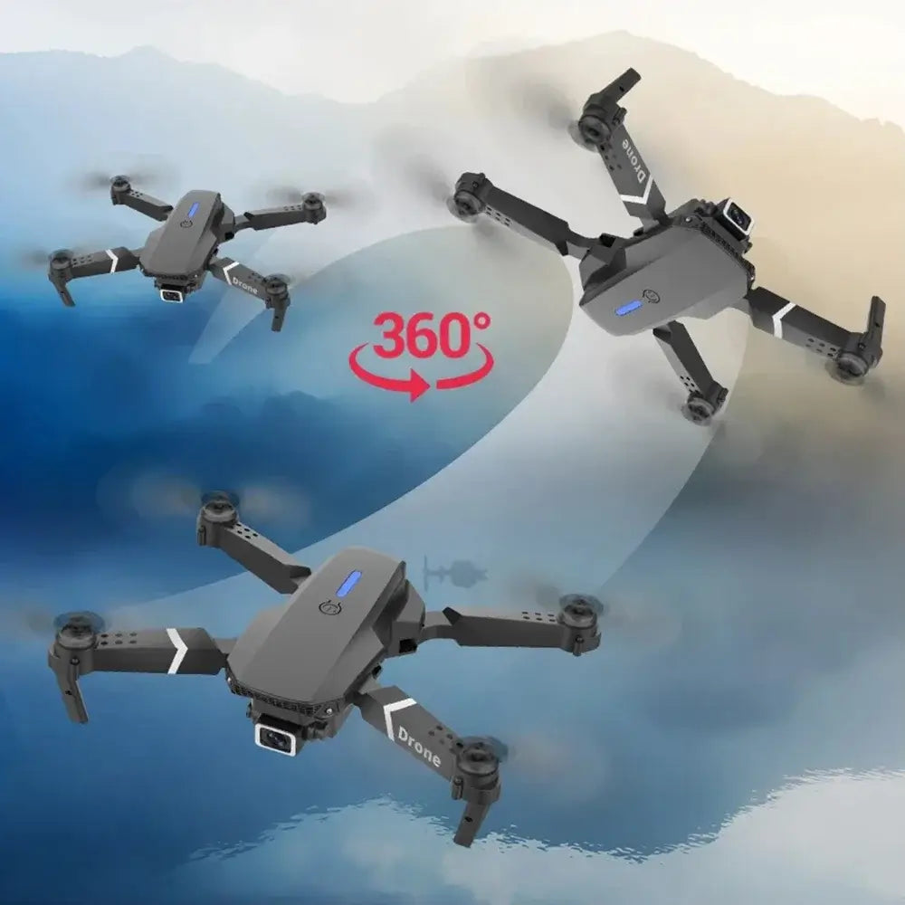 Professional Drone E88 4K Wide-Angle HD 1080P Camera WiFi FPV Sportsman Specialty Products