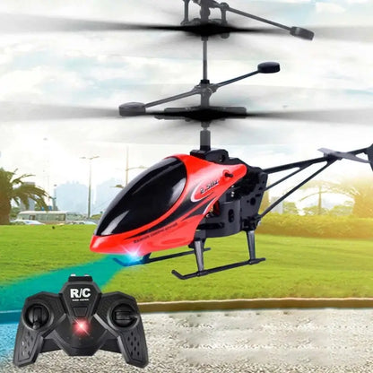 RC Helicopter Drone with Light Electric Flying Aircraft# RC Helicopter Drone with Light Electric Flying Toy Radio Remote Control Aircraft Experience precision flight control with this electric RC helicopter, engineered for both beginners and experienced p