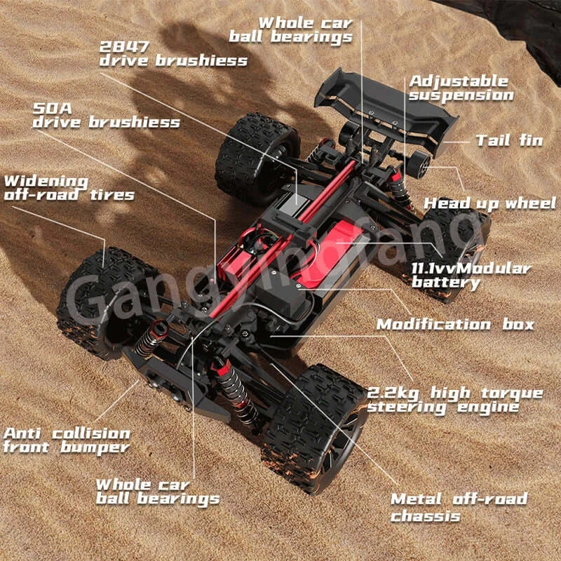 SG116 9522PRO 85KMH High Speed RC Car Sportsman Specialty Products