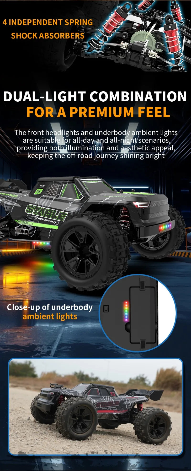 RC Car 1:14 Full Scale JJRC C8831 4WD High Speed
