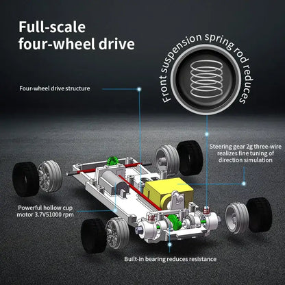 RC Drift Car 143 4WD Remote Control Car High Speed