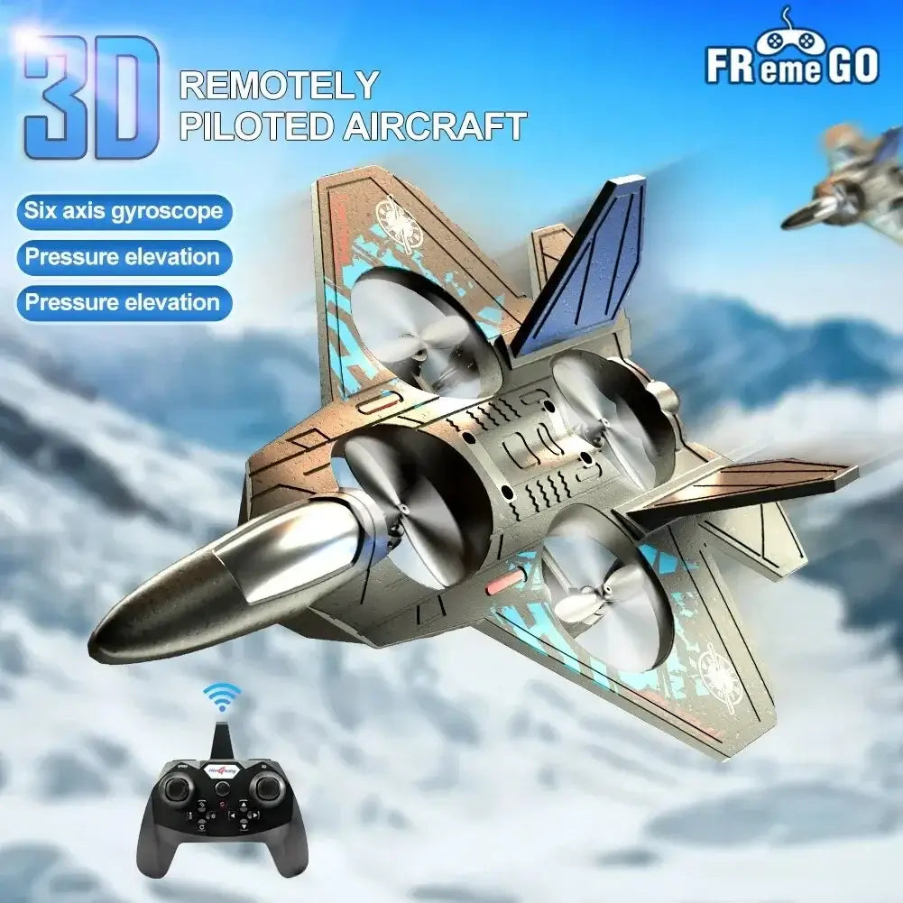 RC Stunt Plane - EPP Foam, 360° Rolling, Headless Mode