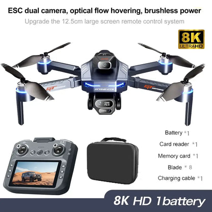 2025 NEW GT8 Rc Drone 8K Profesional HD Dual Camera Sportsman Specialty Products