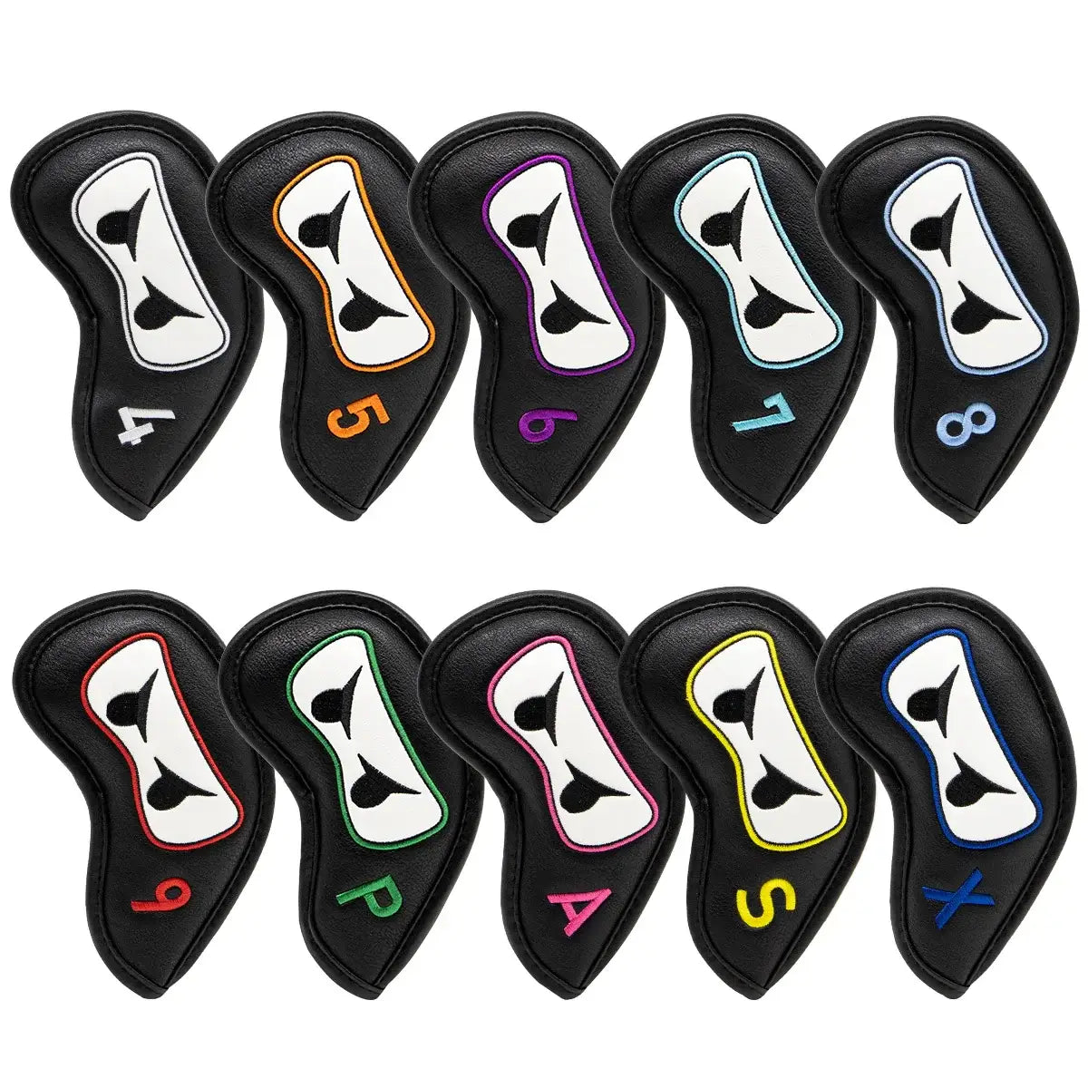 Golf Club headcover Set Aliennana Black Ninja Driver Head Cover