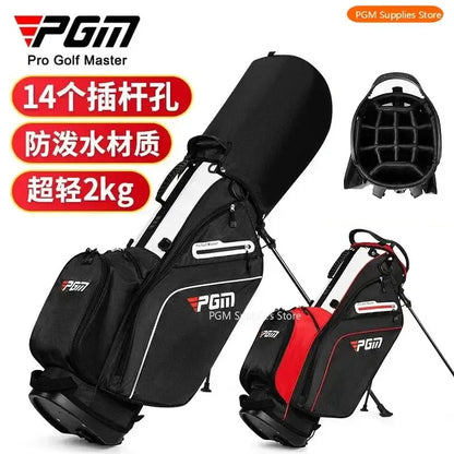 Golf Bags PGM Men Women featuring durable canvas, versatile design, and convenient shoulder strap for golfers.
