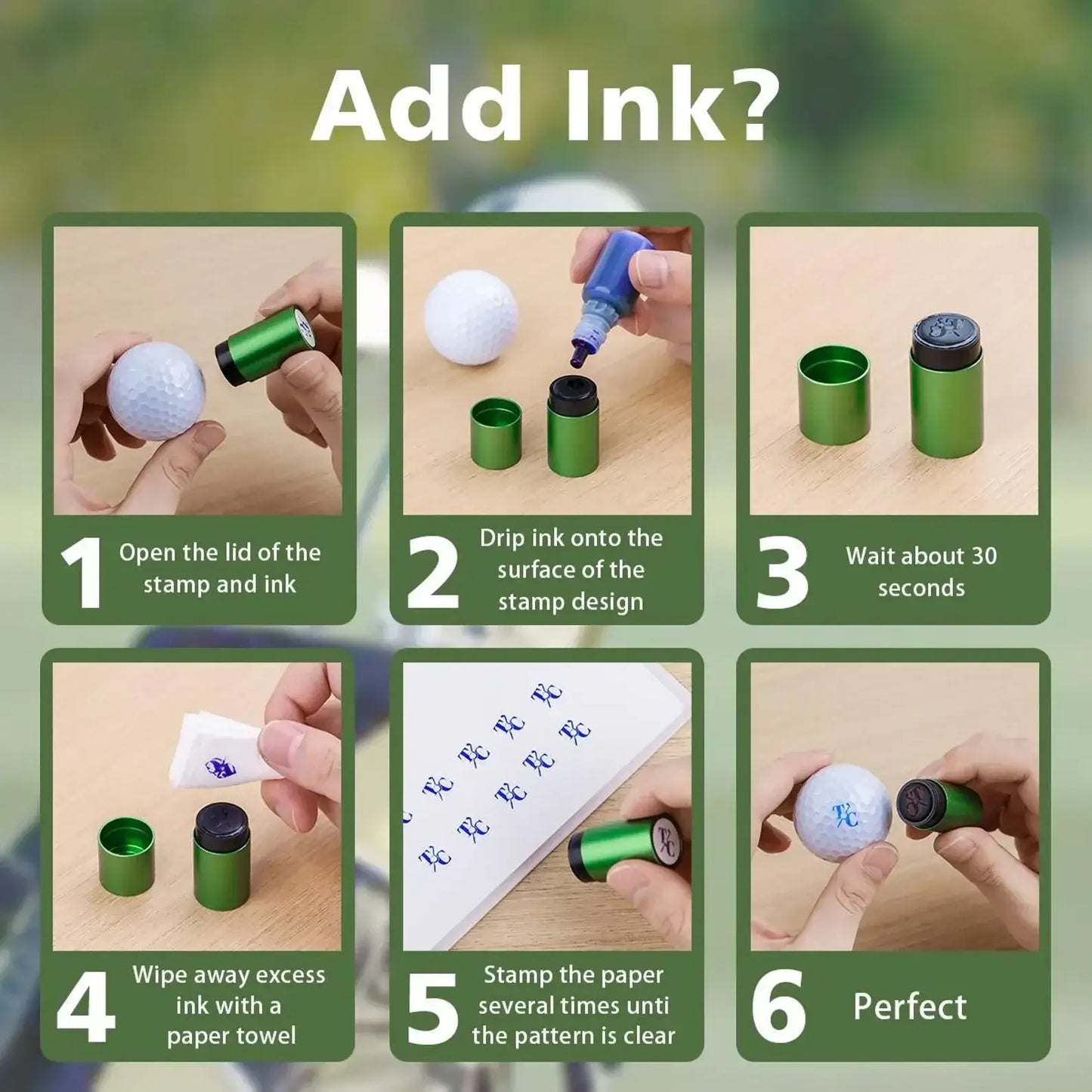 Custom Golf Ball Stamp Personalized Photo Pet Face Logo Stamper # Custom Golf Ball Stamp Personalized Photo Pet Face Logo Stamper Elevate your golf game with a custom stamp designed to mark every ball with your unique identity. This personalized golf ball