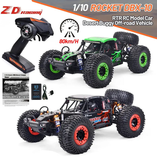 ZD Racing ROCKET DBX-10 1/10 Four wheel drive Remote Control Car Sportsman Specialty Products