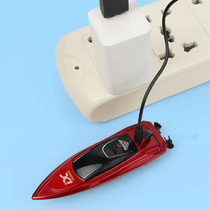 805 Mini RC Boat Radio Remote Controlled One-Button Shift Sportsman Specialty Products